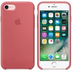 Apple Silicone Case - оригинален силиконов кейс за iPhone 8, iPhone 7 (светлочервен) 4