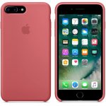 Apple Silicone Case - оригинален силиконов кейс за iPhone 8 Plus, iPhone 7 Plus (светлочервен) 6