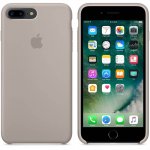 Apple Silicone Case - оригинален силиконов кейс за iPhone 8 Plus, iPhone 7 Plus (светлосив) 1