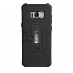 Urban Armor Gear Metropolis - удароустойчив хибриден кейс тип портфейл за Samsung Galaxy S8 Plus (черен) 2
