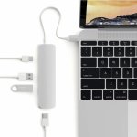 Satechi USB-C Multiport Adapter - мултифункционален хъб за свързване на допълнителна периферия за компютри с USB-C (сребрист) 10