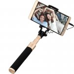 Huawei Selfie Stick AF11 - разтегателен селфи стик за мобилни телефони (черен-златист) 3