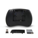 Tecknet Mini Keyboard X331 - мини безжична клавиатура с тъчпад за компютри и мобилни устройства (черен) 2