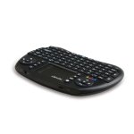 Tecknet Mini Keyboard X331 - мини безжична клавиатура с тъчпад за компютри и мобилни устройства (черен) 4
