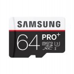 Samsung MicroSDXC Pro Plus 64GB UHS-1 U3 (клас 10) 4K UHD Videos - MicroSDXC памет със SD адаптер за Samsung устройства (подходяща за GoPro) 2