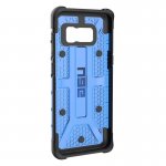 Urban Armor Gear Plasma - удароустойчив хибриден кейс за Samsung Galaxy S8 (син-прозрачен) 2
