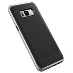 Verus High Pro Shield Case - висок клас хибриден удароустойчив кейс за Samsung Galaxy S8 (черен-сребрист) 1
