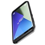 Verus High Pro Shield Case - висок клас хибриден удароустойчив кейс за Samsung Galaxy S8 (черен-сребрист) 4