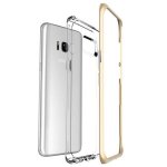 Verus Crystal Bumper Case - хибриден удароустойчив кейс за Samsung Galaxy S8 (златист-прозрачен) 3