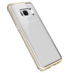 Verus Crystal Bumper Case - хибриден удароустойчив кейс за Samsung Galaxy S8 (златист-прозрачен) 1
