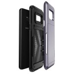 Verus Damda Glide Case - висок клас хибриден удароустойчив кейс с място за кр. карти за Samsung Galaxy S8 Plus (лилав) 4