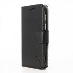 JT Berlin LeatherBook Style Case - хоризонтален кожен (естествена кожа) калъф тип портфейл за Samsung Galaxy A3 (2017)(черен) 2