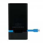 Incipio OffGrid Power Pack USB-C 8000 mAh - външна батерия вграден USB-C кабел и USB изход за смартфони и таблети (черен) 4