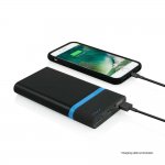 Incipio OffGrid Power Pack USB-C 8000 mAh - външна батерия вграден USB-C кабел и USB изход за смартфони и таблети (черен) 9