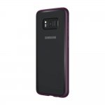 Incipio Octane Pure Case - удароустойчив хибриден кейс за Samsung Galaxy S8 (лилав-прозрачен) 3