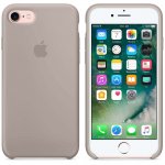 Apple Silicone Case - оригинален силиконов кейс за iPhone 8, iPhone 7 (светлосив) 4
