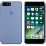 Apple Silicone Case - оригинален силиконов кейс за iPhone 8 Plus, iPhone 7 Plus (светлосин) 5