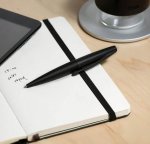 Just Mobile AluPen Twist S - луксозна прецизна алуминиева писалка (стайлус) и химикал (черен) 3