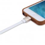 Just Mobile AluCable Flat 100cm Lightning Cable - изключително здрав и качествен Lightning кабел за iPhone, iPad, iPod с Lightning (100 см.) (златист) 2