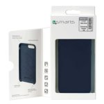 4smarts Cupertino Silicone Case - тънък силиконов (TPU) калъф за Samsung Galaxy S8 (тъмносин) 3