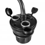 Macally mCup Power Holder Mount - универсална поставка за кола за iPhone и мобилни телефони с ширина от 44мм. до 105мм. 1