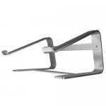 Macally Aluminium Laptop Stand - преносима алуминиева поставка за MacBook и лаптопи (сребриста) 2