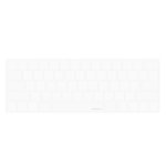 Macally Keyboard Cover - силиконов протектор за клавиатурата на MacBook Pro with Touch Bar (прозрачен-мат) 3