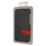 Huawei Flip Case - оригинален кожен калъф за Huawei P8 lite (2017) (черен) 2