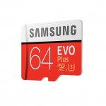 Samsung MicroSD 64GB EVO Plus UHS-I (U3) Memory Card 4K UHD Videos - MicroSD памет със SD адаптер за Samsung устройства (клас 10) (модел 2017) (подходяща за GoPro) 2