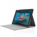 Incipio Faraday Case - стилен кожен калъф и поставка за Samsung Galaxy Book 12 (черен) 4