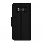 Incipio Breve Folio Case - полиуретанов калъф с място за карти и стойка за Samsung Galaxy S8 Plus (черен) 5