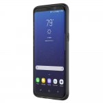 Incipio NGP Pure Case - удароустойчив силиконов (TPU) калъф за Samsung Galaxy S8 (черен-прозрачен) 2