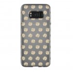 Incipio Classic Case Design Series - дизайнерски удароустойчив TPU кейс за Samsung Galaxy S8 Plus (прозрачен-златист) 1