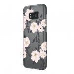 Incipio Classic Case Design Series - дизайнерски удароустойчив TPU кейс за Samsung Galaxy S8 Plus (сив-розов) 2