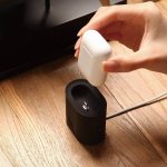 Elago Airpods Charging Station - док станция за зареждане на Apple Airpods (черна) 3