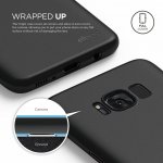 Elago Inner Core Case - тънък полипропиленов кейс (0.3 mm) за Samsung Galaxy S8 (черен) 4