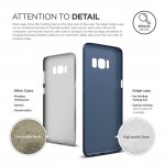 Elago Inner Core Case - тънък полипропиленов кейс (0.3 mm) за Samsung Galaxy S8 (тъмносин) 6
