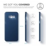 Elago Inner Core Case - тънък полипропиленов кейс (0.3 mm) за Samsung Galaxy S8 (тъмносин) 3