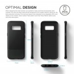 Elago S8 Grip Cushion Case - силиконов (TPU) калъф за Samsung Galaxy S8 (черен) 6