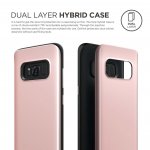 Elago S8 Grip Hybrid Case - удароустойчив хибриден кейс за Samsung Galaxy S8 (розово злато) 2