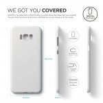 Elago Inner Core Case - тънък полипропиленов кейс (0.3 mm) за Samsung Galaxy S8 Plus (бял) 6