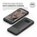 Elago S8 Grip Cushion Case - силиконов (TPU) калъф за Samsung Galaxy S8 Plus (черен) 1