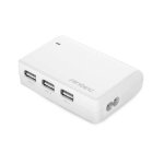Antec 4-Port Charger - захранване с 4 USB изхода за мобилни телефони, таблети и моиблни устройства (бял) 3