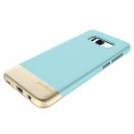 Prodigee Accent Case - поликарбонатов слайдер кейс за Samsung Galaxy S8 (син-златист) 3