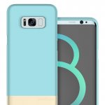 Prodigee Accent Case - поликарбонатов слайдер кейс за Samsung Galaxy S8 (син-златист) 2