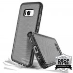 Prodigee Safetee Case - хибриден кейс с висока степен на защита за Samsung Galaxy S8 (сив) 2
