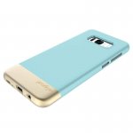 Prodigee Accent Case - поликарбонатов слайдер кейс за Samsung Galaxy S8 Plus (син-златист) 5