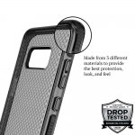 Prodigee Safetee Case - хибриден кейс с висока степен на защита за Samsung Galaxy S8 Plus (сив) 1