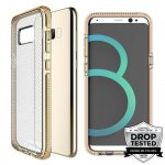 Prodigee Safetee Case - хибриден кейс с висока степен на защита за Samsung Galaxy S8 Plus (златист) 2
