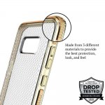 Prodigee Safetee Case - хибриден кейс с висока степен на защита за Samsung Galaxy S8 Plus (златист) 1